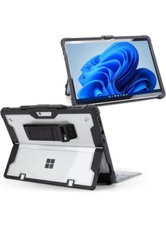 Buy Ecosystem for Microsoft Surface Pro 8 Case with Shoulder Strap, Hand Strap, Stylus Pen Holder, Rugged, Shock-Absorbing and Drop-Resistant (Keyboard Not Included) in Egypt