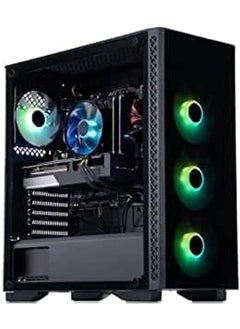 اشتري Gaming PC Intel i5-12400F, 16GB DDR4, Nvidia GTX 1650, 500GB NVME M.2 SSD + 1TB HDD, Windows 10 pro, RGB Gaming Computer PC (i5-12400F, GTX 1650) S5 GTX 1650 i5-12400F في الامارات