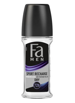 Buy Fa Sport Recharge Roll On Deodorant for Men - 50 ml in UAE