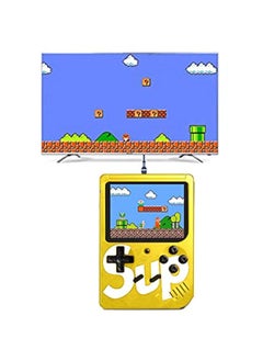 Buy 400 In 1 Game Box Console Classic Games Hand Held Gamepad Color Screen Mario Super Mario DR Mario Contra Games - YELLOW in UAE