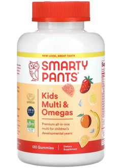 Buy SmartyPants All in One Childrens Multivitamin Chewable 120 Gummies in UAE