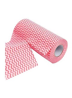 Buy Cotton Solid Pattern, Disposable Towels Pink in Egypt
