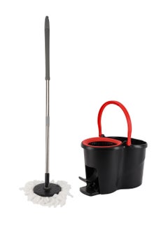 اشتري DelCasa Turbo Spin Easy Mop with Foot Pedal 16Ltr Bucket DC2211 في الامارات