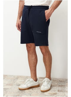 Buy Men's Regular Cut Text Printed Shorts & Bermuda TMNSS24SR00056 in Egypt