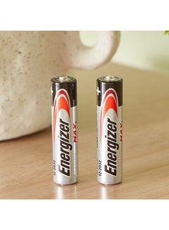 Buy 2-Piece MAX AAA Alkaline Battery Set 2 x 5 x 1 cm in UAE