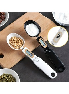 Buy 2 Pack Spoon Shaped Electronic Food Weight Scale Measuring Spoon Scale Household Small Kitchen Electronic Scale Weighing Spoon Measuring Handheld Accessories Scale Food Measuring Spoon Gram Measuring in Saudi Arabia