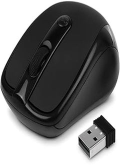 اشتري Black 2.4G USB 2.0 Folding Wireless Optical Mouse for PC Laptop by Kingmys في مصر