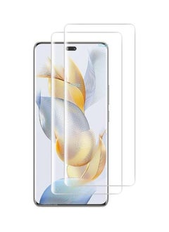 Buy UV Tempered Glass Full Cover the Screen, 9H Hardness, Anti-Scratch, Anti-Shatter, Anti-Fingerprint Screen Protector for Honor 90 Pro 5G 2023 (UV Clear 2 Pack) in UAE