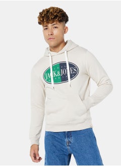 Buy International Logo Relaxed Fit Hoodie in Saudi Arabia