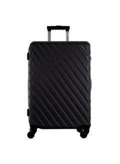 Buy Lightweight ABS Hard Side Spinner Luggage Cabin Trolley Bag with Lock 20 Inch in Saudi Arabia