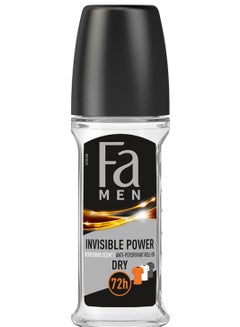 Buy Fa Invisible Power Antiperspirant Roll-on for Men - 50 ml in Egypt