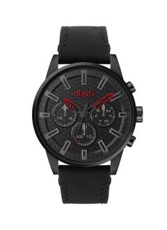 Buy Men's Analog Round Shape Leather Wrist Watch 1530149 - 44 Mm in UAE