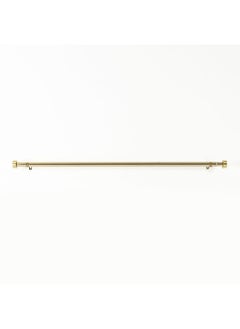 اشتري Eden Single Extendable Curtain Rod, Gold - 160-300 cm في الامارات