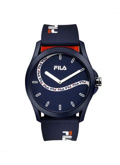 اشتري Men's Analog Round Shape Silicone Wrist Watch 38-864-101 - 43 Mm في الامارات