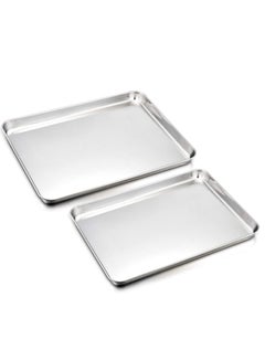 Buy Set two-piece Rectangular Aluminum Trays in Saudi Arabia