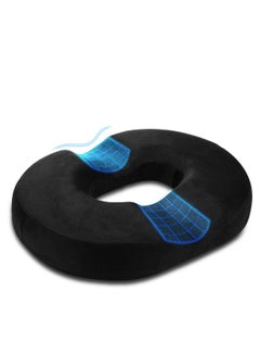 Donut Pillow Tailbone Hemorrhoid Cushion: Donut Seat Cushion Pain Relief for Hemorrhoids, Sores, Prostate, Coccyx, Sciatica, Pregnancy, Post Natal