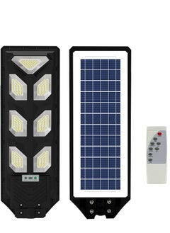 اشتري 700W Outdoor LED Solar Street Light with Motion Sensor,Waterproof IP65 Floodlight with Remote Control,Solar Light for Patio, Yard, Garage في السعودية