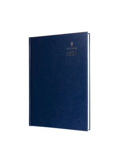 اشتري Collins Standard Desk 2025 Diary for Professionals - A5 Day to a Page Business Diary - Blue - (52.60-25) - Premium Business Planner with Hardback Leathergrain Covers في الامارات