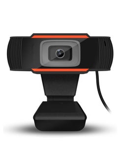اشتري 720p HD Webcam, Streaming Computer Web Camera with Wide View Angle, Convenient Multi-purpose USB Computer Camera, Pc Webcam for Video Calling Recording Conferencing, (B1-720P) في الامارات