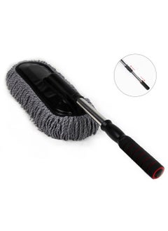 Buy Extendable Long Handle Microfiber Car Duster Scratch-Free Exterior Car Cleaning Tool in Saudi Arabia