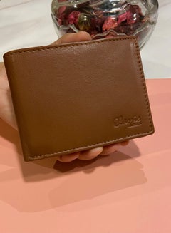 Buy Classic Milano Genuine Leather Wallet For Men - Brown in Saudi Arabia