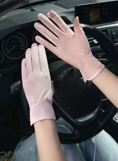 Buy Women's Driving Gloves UV Protection Summer Sun Protection Gloves in UAE
