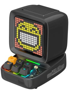 اشتري Divoom Ditoo Pro Adaptable Bluetooth Speaker with Pixel Display - LED Decor (Black) في الامارات