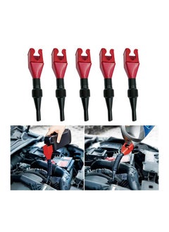 Buy 5PCS Retractable Auto Fuel Funnel Plastic Flexible Draining Tool Funnel for Cars and Motorcycles Automotive Wide Mouth Snap Funnel in Saudi Arabia