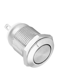 اشتري KNP 12mm Metal Switch 12V Reset is a compact and robust push button switch designed for use in low voltage circuits With a stainless steel housing this switch is built for durability and aesthetic appeal. في الامارات