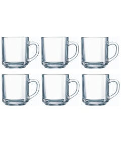 Buy Glass Tea Mug Set 6 Cups in Egypt