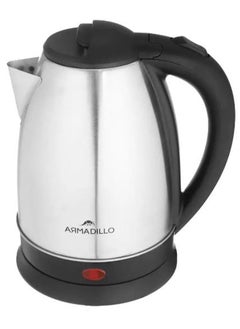 Buy Armadillo Stainless Steel Kettle 1500 Watt 2.0 L - Black Model ARM-SDA-KTL-BK-0002 in Egypt