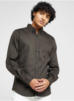 Buy Pure Cotton Casual Double Pocket Shirt in Saudi Arabia