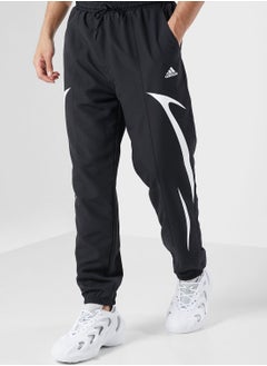 Buy Colour Block Woven Sweatpants in Saudi Arabia