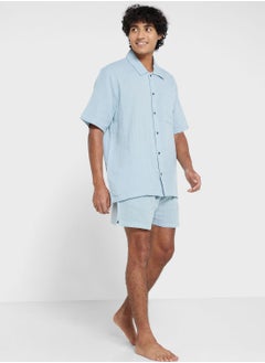 Buy Essential Shirt  & Shorts Set in Saudi Arabia