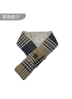 اشتري Smart heating scarf plush thickened graphene three-gear temperature control heating usb charging scarf electric heating neck protectionApricot Plaid Scarf (without charging treasure bag) Apricot Plaid Scarf (without charging treasure bag) في السعودية