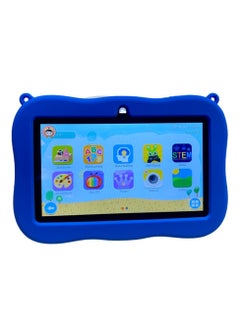 اشتري PRITOM Tablet for Kids, 7 inch Kids Tablets with WiFi, 32GB ROM, 4GB RAM, Bluetooth, Camera, Parental Control, Pre-Installed APPs, Games, Learning Educational Toddler Tablet with Case, Blue في الامارات