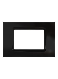 Buy Cover Frame, Miluz E, 3 Gang, Black in Egypt