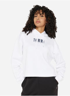 Buy Essential Logo Relaxed Fit Hoodie in Saudi Arabia