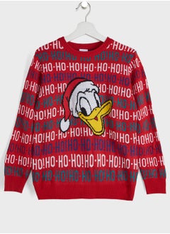 Buy Kids Donald Duck Christmas Sweater in UAE