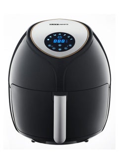 Buy Black and White Digital Air Fryer, 12 Liters, 2000 Watts, Black and Silver - AF-120RD in Egypt