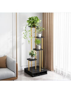 Buy Metal Plants Stand Flowers Multilayer Anticorrosive Display Shelf Plant Pot Holder Decorative Display Rack Storage and Cute Stand Multicolour in UAE