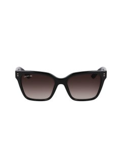 Buy FULL RIM ACETATE MODIFIED RECTANGLE LACOSTE SUNS L6022S 5418 (001) BLACK in UAE