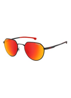 Buy Men's Uv Protection Round Shape Alluminium Sunglasses Carduc 036/S Red 46 - Lens Size: 45.7 Mm - Mtt Black in UAE