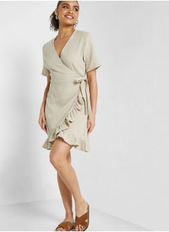 Buy Ruffle Detail Dress in Saudi Arabia