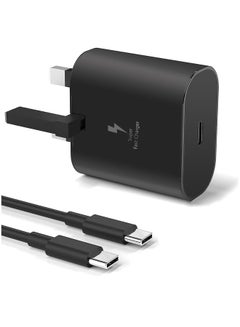 Buy 45W for Samsung Super Fast Phone Charger, Power Adapter  with USB C Plug and Cable in UAE