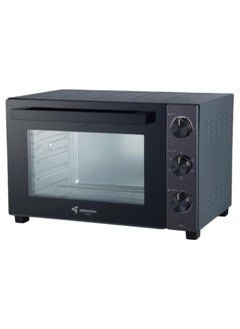 Buy MEBASHI Electric Oven | 60L Black Oven with Timer, Temperature Control,(2200W) Rotisserie & Convection Functions (ME-EOV6001) in UAE