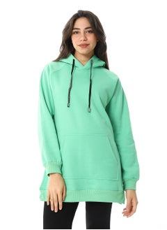 Buy Women Closed Hoodie With Two Open Sides And Front Pocket in Egypt