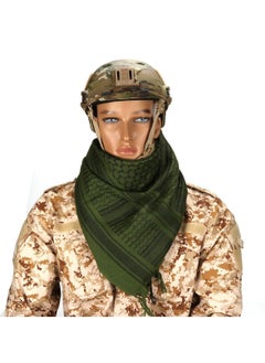 Buy Outdoor Hiking Scarf ,Men & Women Tactical 100% Cotton Military Head Neck Wrap Shawl Motorcycle Hiking Paintball Face Mask 42”X42” in UAE