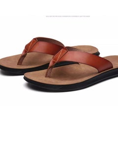 Buy Men's Cork Slippers  Beach Slippers in Saudi Arabia