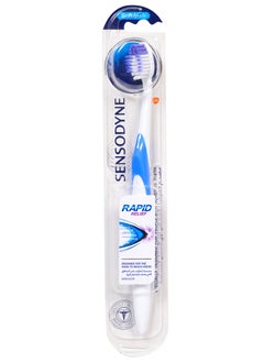 Buy Sensodyne Rapid Relief Soft 1Toothbrush, Multicolor in Egypt